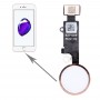 Home Button für iPhone 7, Nicht Unterstützung Fingerabdruck-Identifikation (Rose Gold)