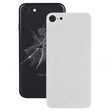 Простая замена Большая камера Hole стекло задняя крышка аккумулятора с клеем для iPhone 8 (белый)