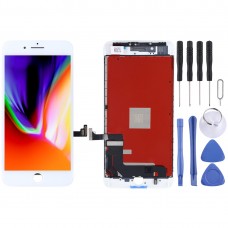 Original LCD Screen and Digitizer Full Assembly for iPhone 8 Plus(White) 
