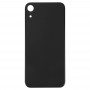 易于更换大相机孔玻璃背面电池盖与胶粘剂的iPhone XR（黑色）