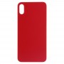 Аккумулятор Задняя крышка с клеем для iPhone XS Max (Red)