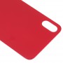 Батерия за обратно покритие с лепило за iPhone Xs Max (червен)