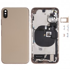 Battery Back Cover Assembly (with Side Keys & Loud Speaker & Motor & Camera Lens & Card Tray & Power Button + Volume Button + Charging Port  