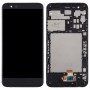 LCD Screen and Digitizer Full Assembly with Frame for LG K30 / K10 (2018) / X410 (Black)