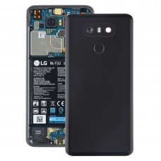Battery Back Cover with Camera Lens & Fingerprint Sensor for LG G6 / H870 / H870DS / H872 / LS993 / VS998 / US997(Black)