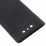 LG G6 / H870 / H870DS / H872 / LS993 / VS998 / US997（ブラック）用カメラレンズ＆指紋センサーとバッテリー裏表紙
