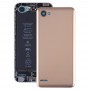 Batterie-rückseitige Abdeckung für LG Q6 / LG-M700 / M700 / M700A / US700 / M700H / M703 / M700Y (Gold)