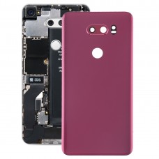 LG V30 / VS996 / LS998U / H933 / LS998U / H930（赤）用カメラレンズとバッテリー裏表紙