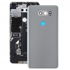 Акумулятор Задня кришка з об'єктиву камери для LG V30 / VS996 / LS998U / H933 / H930 / LS998U (срібло)