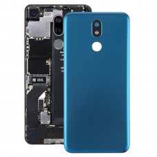 LG K40用バッテリーバックカバー（ブルー）
