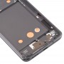 წინა საცხოვრებელი LCD ჩარჩო Bezel Plate LG G6 / H870 / H970DS / H872 / LS993 / VS998 / US997 (შავი)
