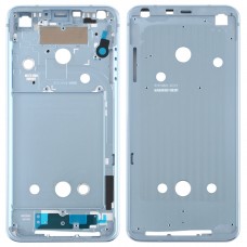 Front Housing LCD Frame Bezel Plate for LG G6 / H870 / H970DS / H872 / LS993 / VS998 / US997 (Blue) 