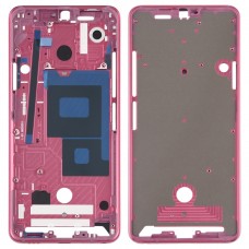 Front Housing LCD Frame Bezel Plate for LG G7 ThinQ / G710 (Pink) 
