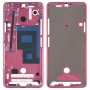 LCD marco frontal de la carcasa del bisel de la placa para LG G-7 Thinq / G710 (rosa)