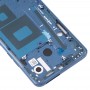 წინა საცხოვრებელი LCD ჩარჩო Bezel Plate for LG G7 Thinq / G710 (ლურჯი)