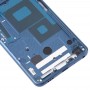 Plaque de lunette LCD de boîtier avant pour LG G7 minceq / G710 (bleu)