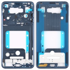 წინა საცხოვრებელი LCD ჩარჩო Bezel Plate for LG V30 / VS996 / LS998U / H933 / LS998U / H930 (ლურჯი)