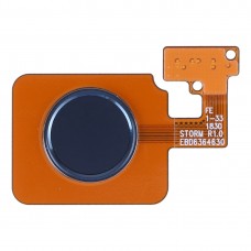 LG V40 ThinQ V405QA7 V405用指紋センサーフレックスケーブル（ブルー）