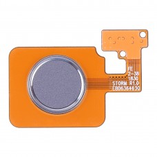 LG V40 ThinQ V405QA7 V405用指紋センサーフレックスケーブル（シルバー）