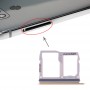 SIM-kortfack + Micro SD-kortfack för LG G6 H870 H871 H872 LS993 VS998 US997 H873 (Guld)