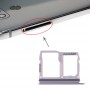 SIM Card Tray + Micro SD Card Tray for LG G6 H870 H871 H872 LS993 VS998 US997 H873 (Silver)