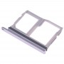 SIM Card Tray + Micro SD Card Tray for LG G6 H870 H871 H872 LS993 VS998 US997 H873 (Silver)