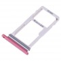 SIM Card Tray + SIM Card Tray / Micro SD Card Tray for LG V30 VS996 LS998U H933 LS998U (Red)