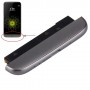 (Зареждане на док + микрофон + звънене на звънене) за LG G5 / F700K (версия на KR) (сиво)