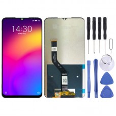 LCD Screen and Digitizer Full Assembly with Frame for Meizu U20 (Black) 