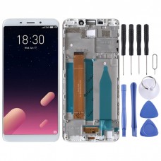 LCD Screen and Digitizer Full Assembly with Frame for Meizu M6s M712H M712Q (White)