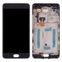 LCD Screen and Digitizer Full Assembly with Frame for Meizu M3 Note (International Version) M681H M681Q(Black)