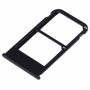 SIM Card Tray + SIM Card Tray for Meizu 16 Plus (Black)