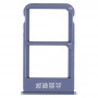 SIM карта тава + тава за SIM карта за Meizu 16 Plus (син)