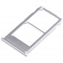 Vassoio SIM vassoio di carta + SIM per Meizu 16 Plus (argento)