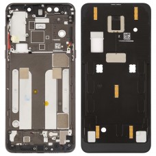 Middle Frame Bezel Plate with Side Keys for Xiaomi Mi Mix 3(Black)