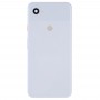 Battery Back Cover with Camera Lens & Side Keys for Google Pixel 3a XL(White)