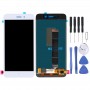 LCD Screen and Digitizer Full Assembly for ZTE Blade A601 (White)