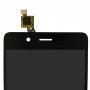 LCD екран и цифровизатор Пълна монтаж за BQ Aquaris X5 Plus (черен)