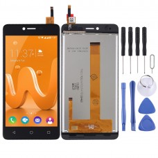 LCD Screen and Digitizer Full Assembly for Wiko Jerry Max(Black) 