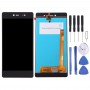 LCD Screen and Digitizer Full Assembly for Wiko Fever 4G(Black)