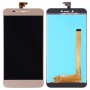 LCD Screen and Digitizer Full Assembly for Wiko Upulse(Gold)