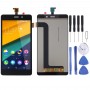LCD Screen and Digitizer Full Assembly for Wiko Pulp Fab 4G(Black)