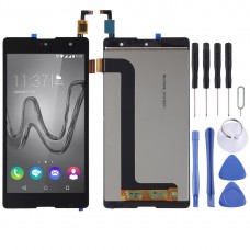 LCD Screen and Digitizer Full Assembly for Wiko Robby(Black) 