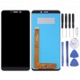LCD Screen and Digitizer Full Assembly for Wiko View Go(Black)