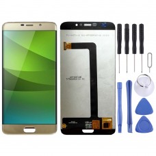 LCD Screen and Digitizer Full Assembly for Elephone S7 (Gold) 