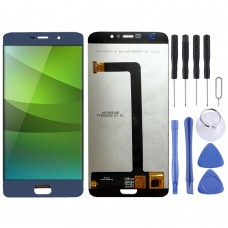 LCD-näyttö ja digitointikokoinen kokoonpano Elephone S7: lle (sininen) 