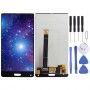 מסך LCD ו Digitizer מלא עצרת עבור Elephone S8 (שחור)