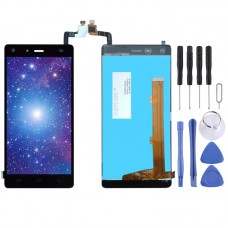 Ekran LCD i Digitizer Pełny montaż dla Tecno Infinix Hot 4 Pro X556 (czarny) 