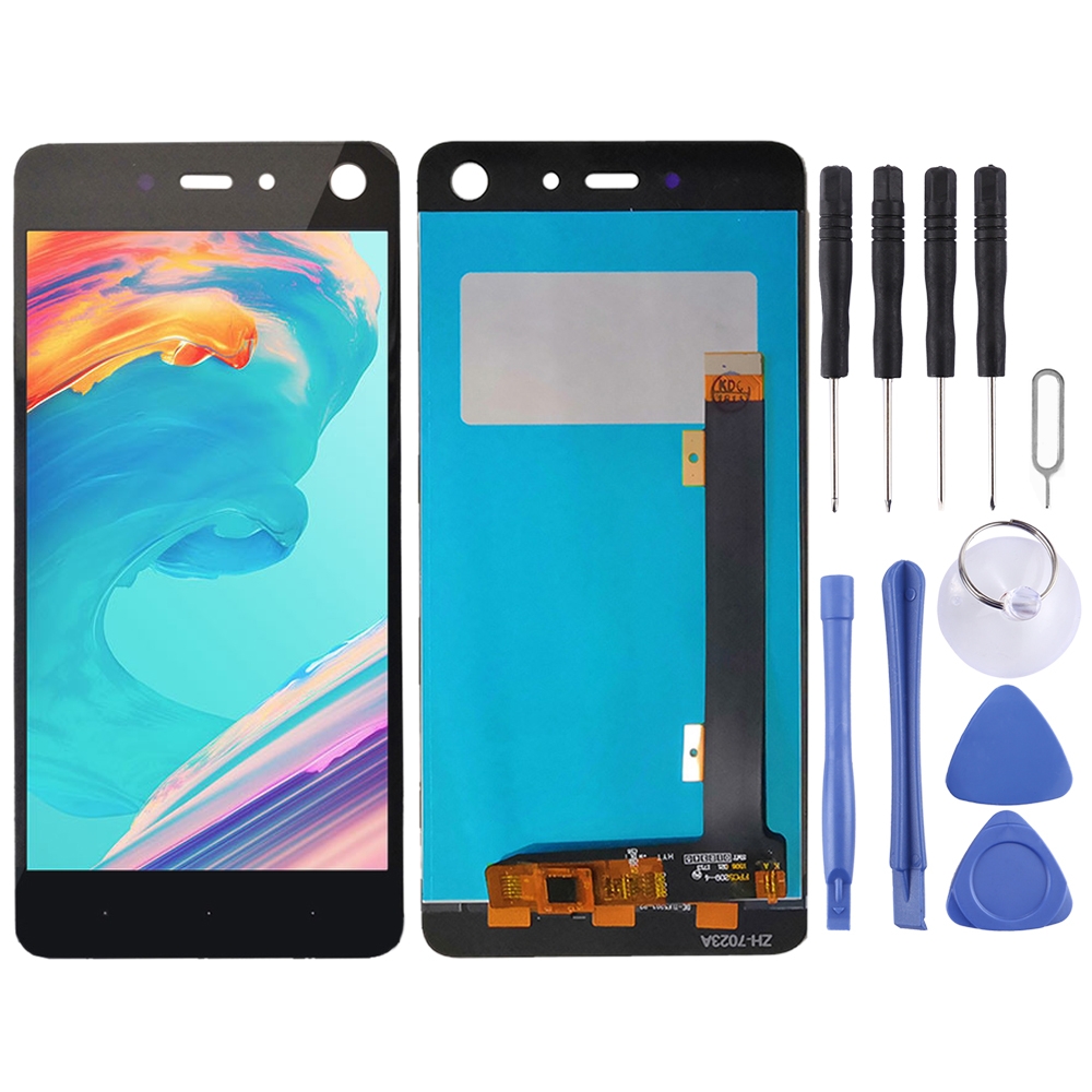 テクノInfinix S2 ProのX522（ブラック）用液晶画面とデジタイザのフルアセンブリ