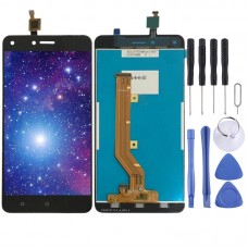 LCD Screen and Digitizer Full Assembly for Tecno W5 Lite (Black) 